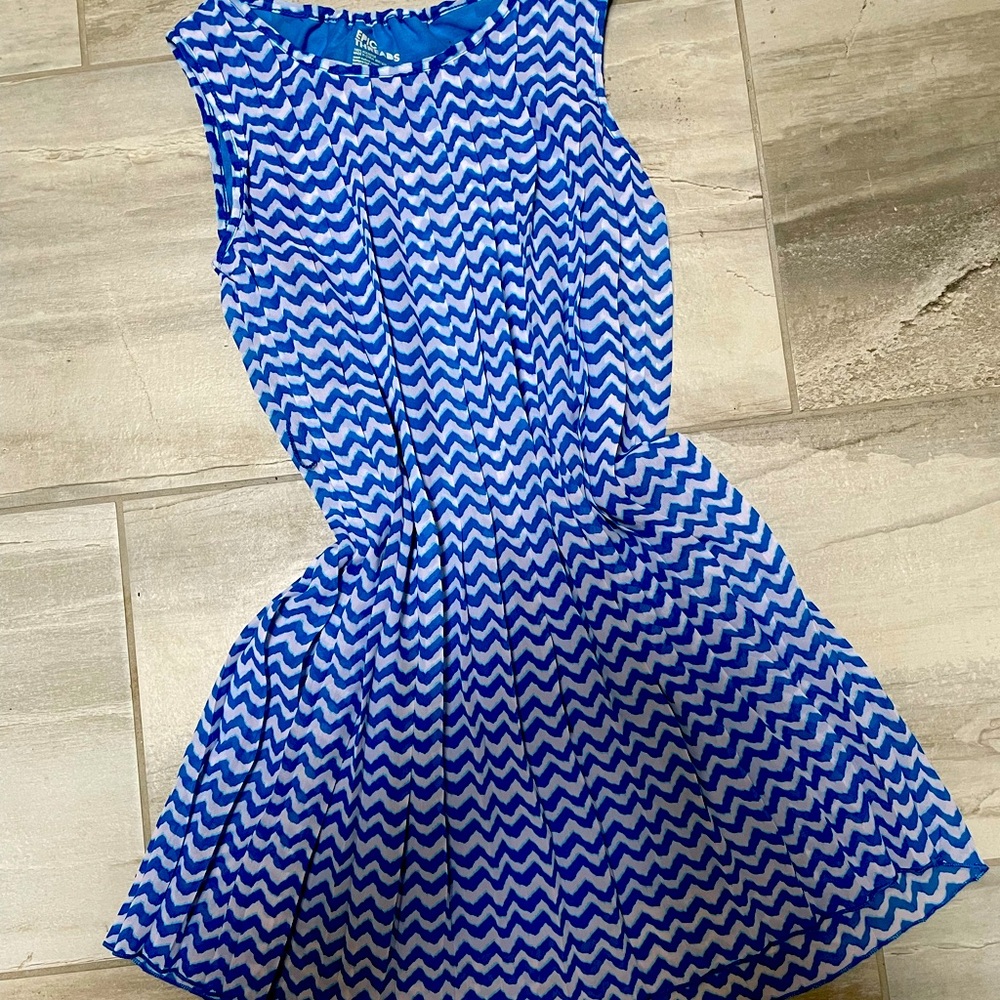 Blue gown dress